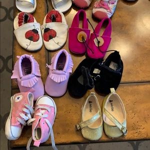 Lot of 20 Baby Girl Shoes